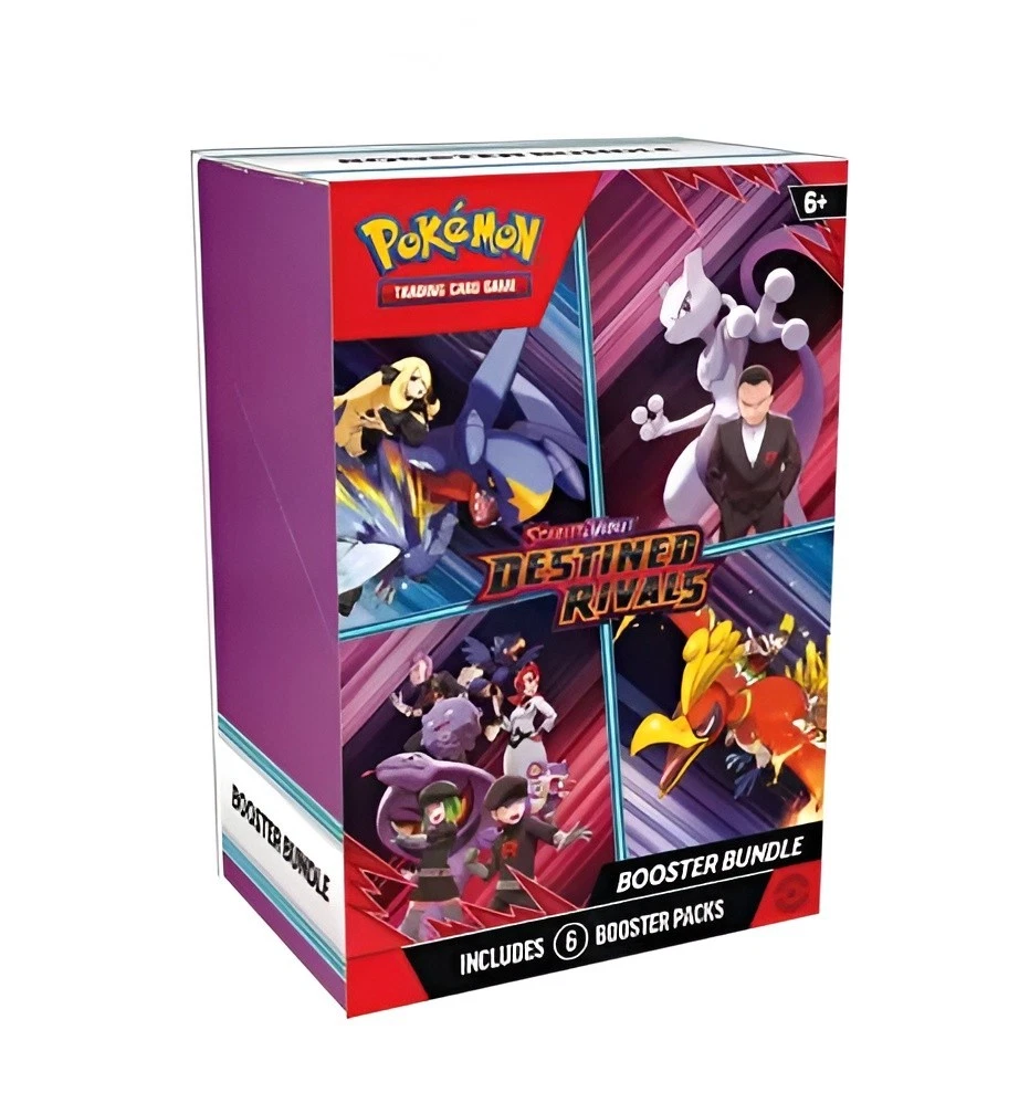 Pokémon Destined Rivals Booster Bundle New Sealed Scarlet & Violet Box