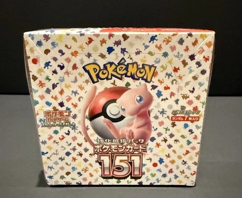 Pokemon TCG Scarlet Violet 151 BOOSTER BOX Factory Sealed Japanese
